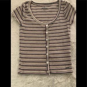 Hollister striped shirt